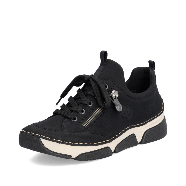 detail dámské sneakers Rieker 45973-00 Černá