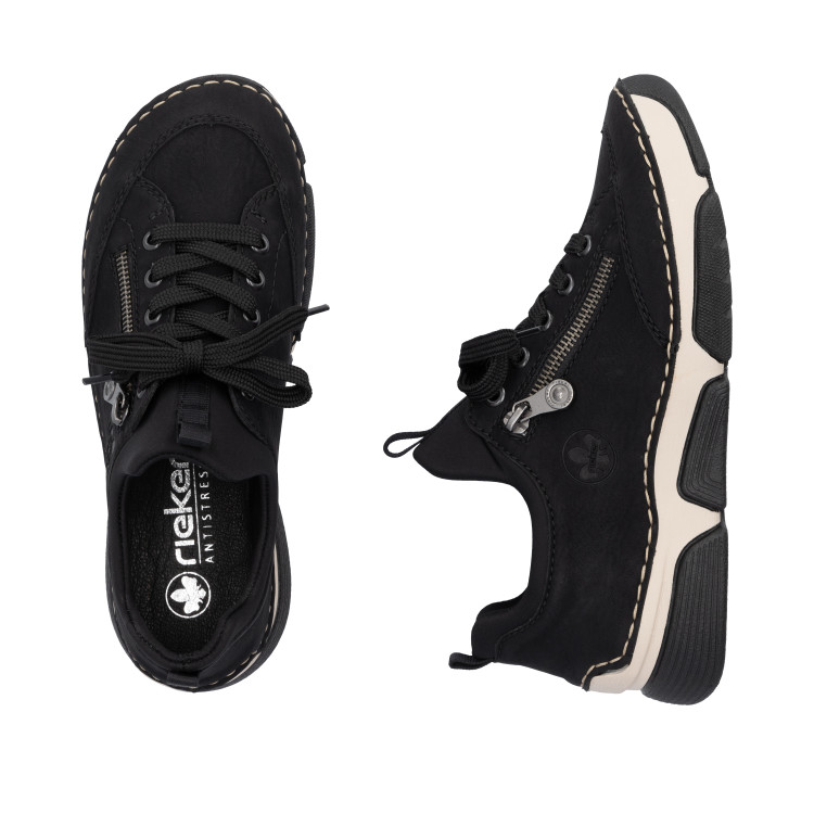 detail dámské sneakers Rieker 45973-00 Černá