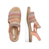 náhled dámské sandály Rieker V1241-90 Multicolor