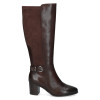náhled kozačky pro standardní lýtka (m) Caprice 9-25504-47 329 Hnědá