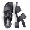 náhled dámské elegantní sandály RIEKER 62663-01 Černá