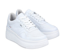 detail dámské sneakers Rieker M7811-80 Bílá