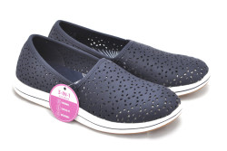 detail dámské baleríny CLARKS Brinkley Emily 26172506 Modrá