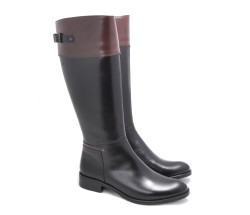 detail kozačky pro standardní lýtka (m) DORKING D7687-SRSR Černá