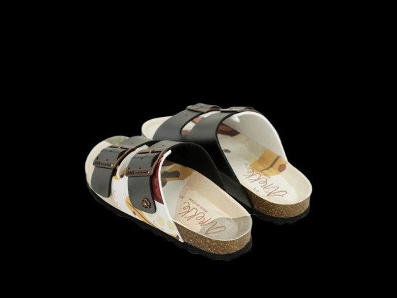 detail dámské pantofle ANEKKE 40371-616 Multicolor