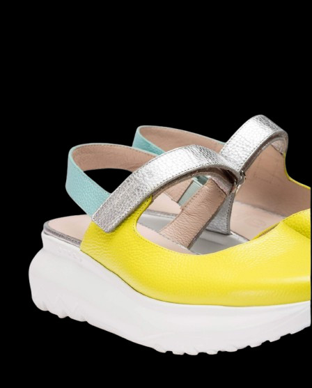 detail dámské luxusní sandály WONDERS A-4004 Multicolor
