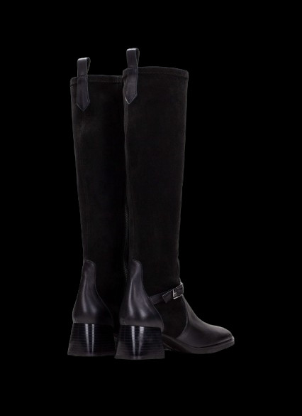 detail kozačky pro standardní lýtka (m) Hispanitas HI243725 Černá