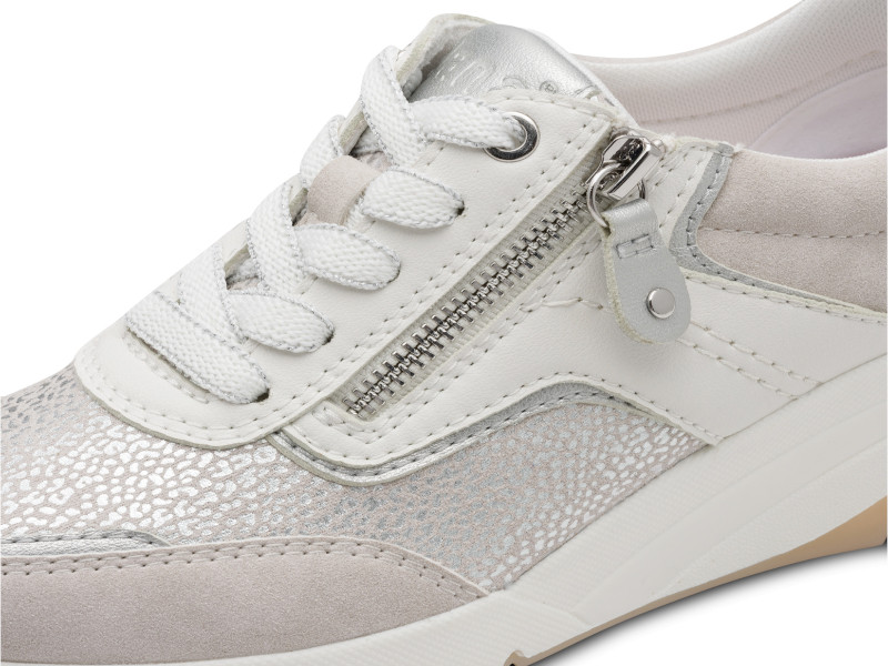 detail dámské tenisky Jana Softline 8-23768-46 191 Bílá