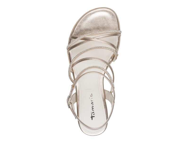 detail dámské sandály Tamaris ESSENTIALS 1-28103-42 933 Zlatá