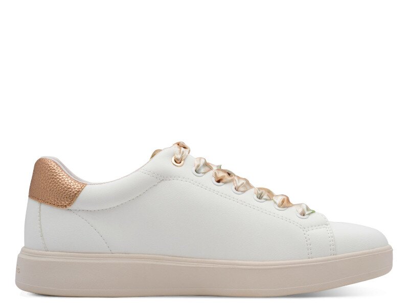 detail dámské polobotky Tamaris ESSENTIALS 1-23720-43 1C7 Bílá