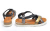 náhled dámské páskové sandály SHOESY EI0254194 Černá