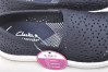 náhled dámské baleríny CLARKS Brinkley Emily 26172506 Modrá