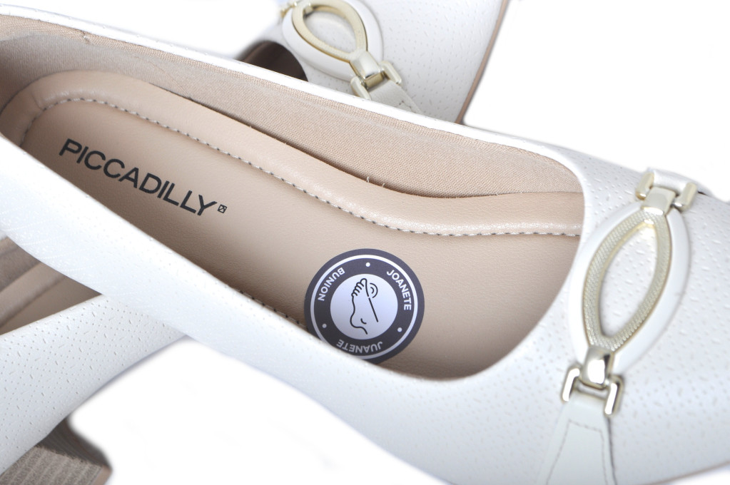 detail dámské lodičky pro halluxy PICCADILLY 73906400000007-25 Béžová