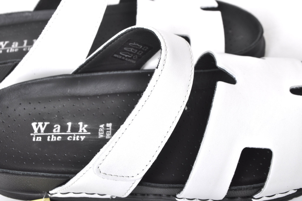 detail dámské pantofle pro halluxy CALBA 7447 50790 Bílá