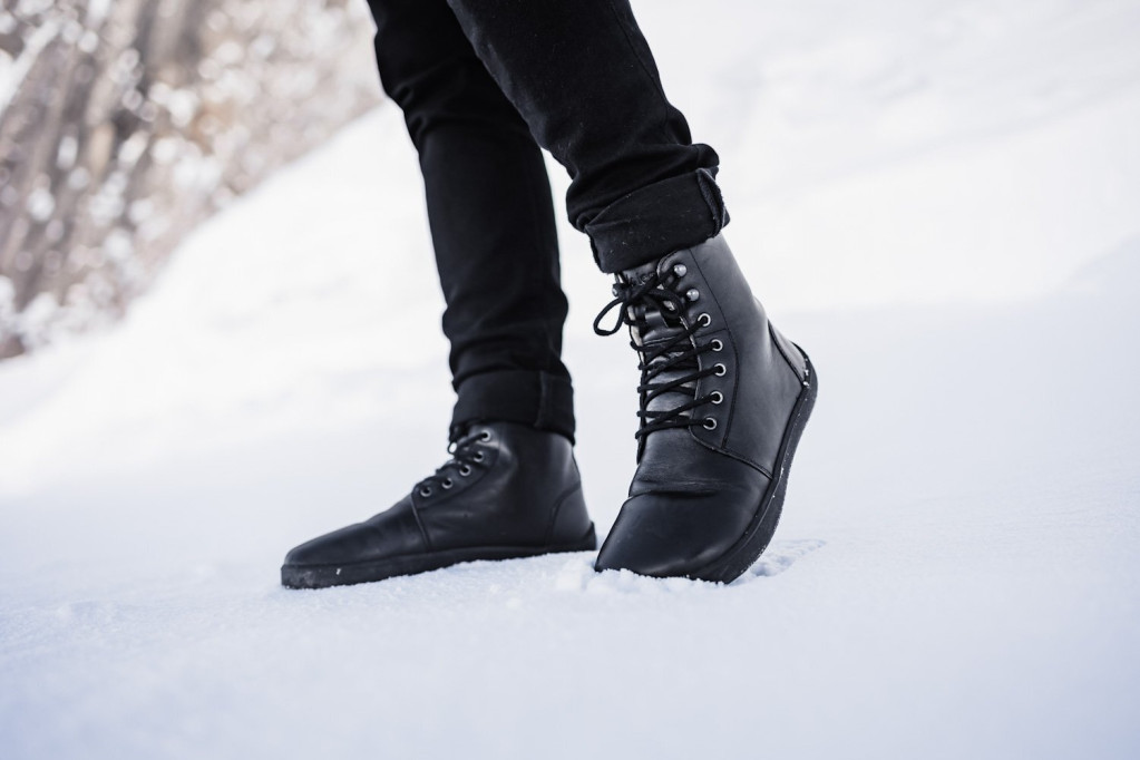 detail dámská barefoot obuv Be Lenka Winter 3.0 Černá