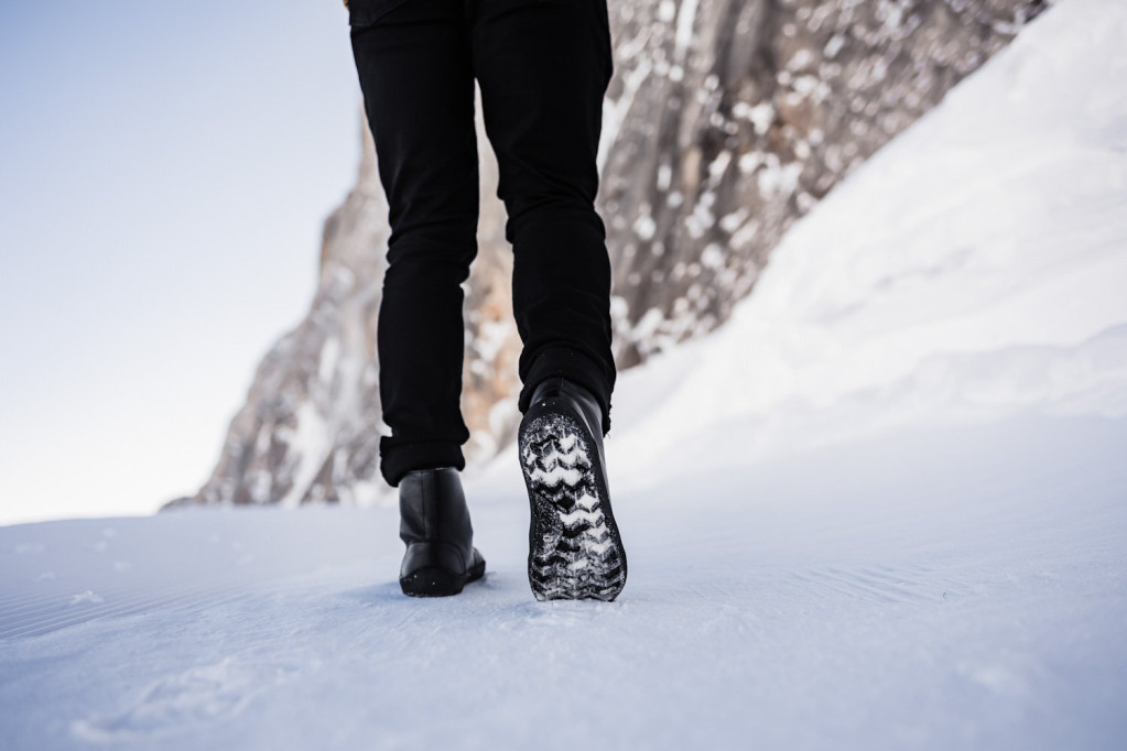 detail dámská barefoot obuv Be Lenka Winter 3.0 Černá