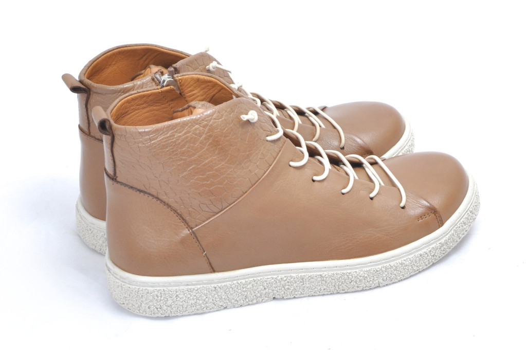 detail dámská kotníková obuv SAFE STEP 22505 Hnědá