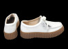 náhled dámské šněrovací polobotky CLARKS Torhill Bee 26172085 Béžová