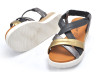 náhled dámské páskové sandály SHOESY EI0254194 Černá