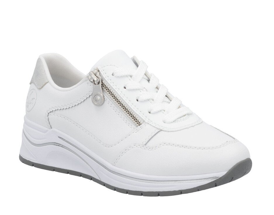detail dámské tenisky pro halluxy Rieker N9501-80 Bílá