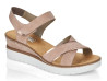 náhled dámské elegantní sandály RIEKER V38G9-31 Růžová