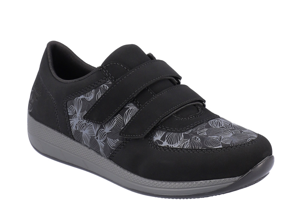 detail dámské sneakers RIEKER N1168-00 Černá