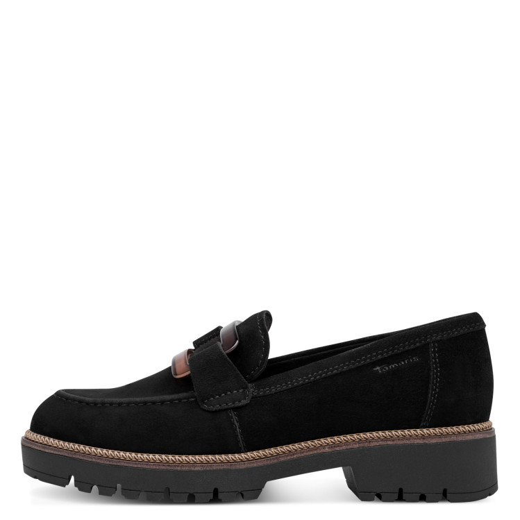 detail dámské mokasíny TAMARIS 1-24722-43 001 Black