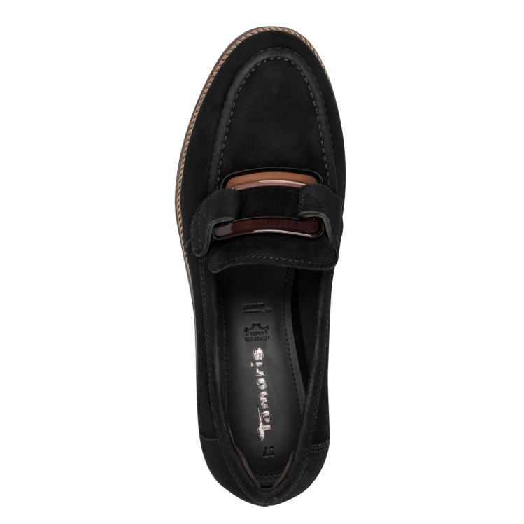 detail dámské mokasíny TAMARIS 1-24722-43 001 Black