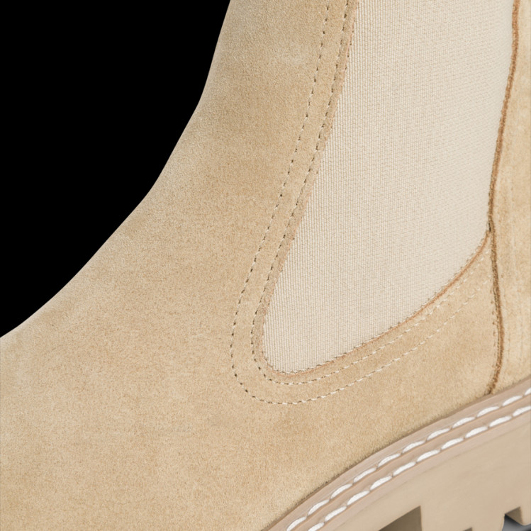 detail chelsea kotníková obuv TAMARIS 1-25455-41 Béžová