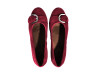 náhled dámské baleríny CLARKS 26135565 Červená