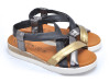 náhled dámské páskové sandály SHOESY EI0254194 Černá