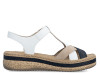 náhled dámské sandály Rieker V0919-81 Bílá