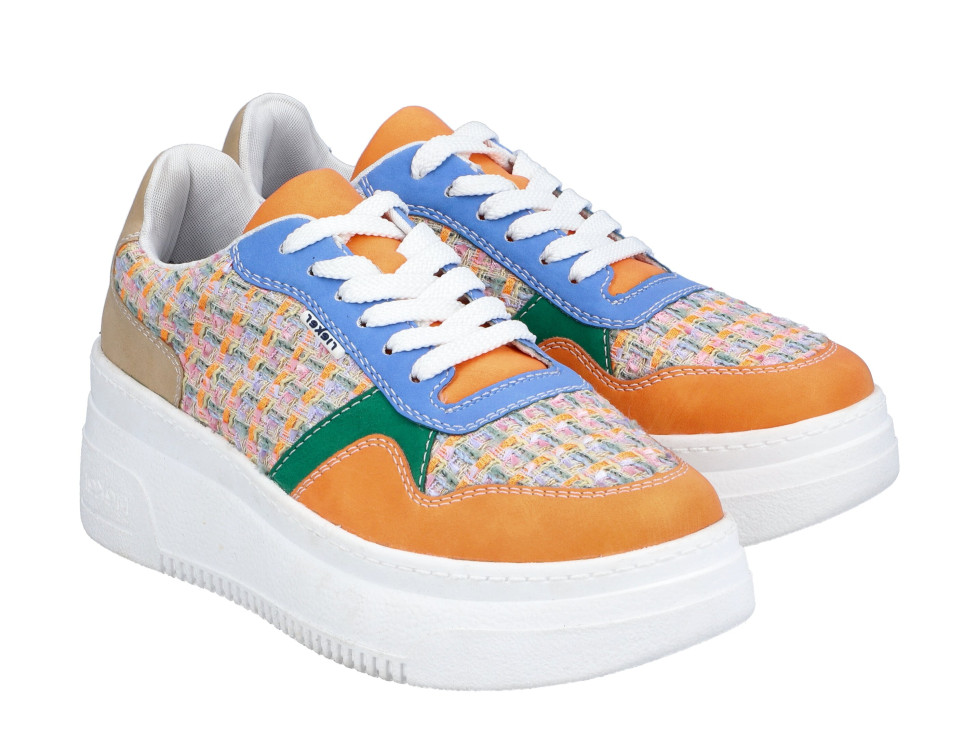 detail dámské tenisky Rieker M7812-91 Multicolor