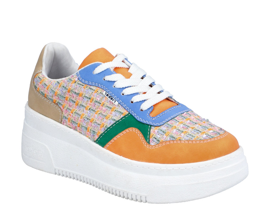 detail dámské tenisky Rieker M7812-91 Multicolor