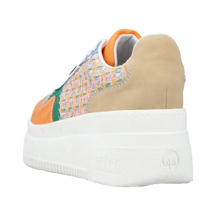 detail dámské tenisky Rieker M7812-91 Multicolor