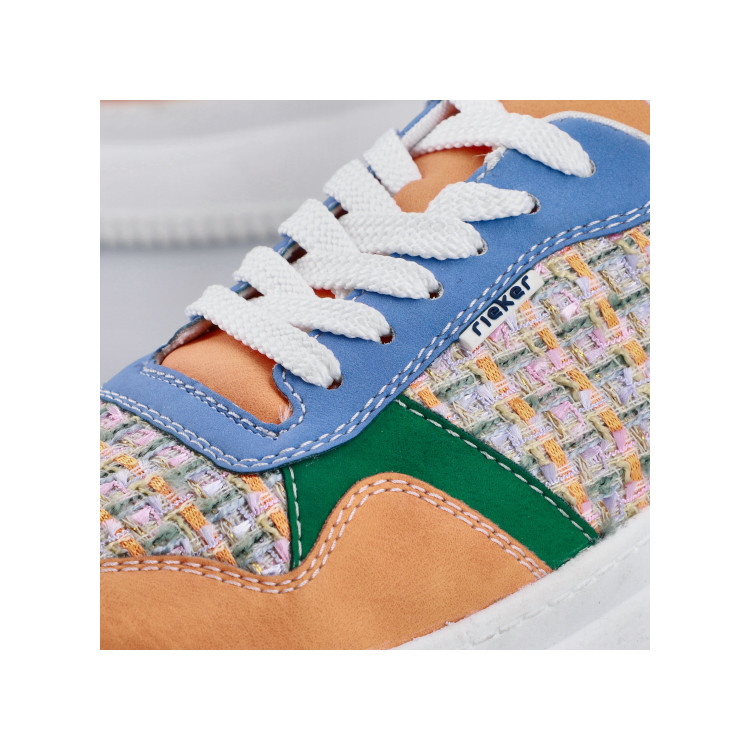 detail dámské tenisky Rieker M7812-91 Multicolor