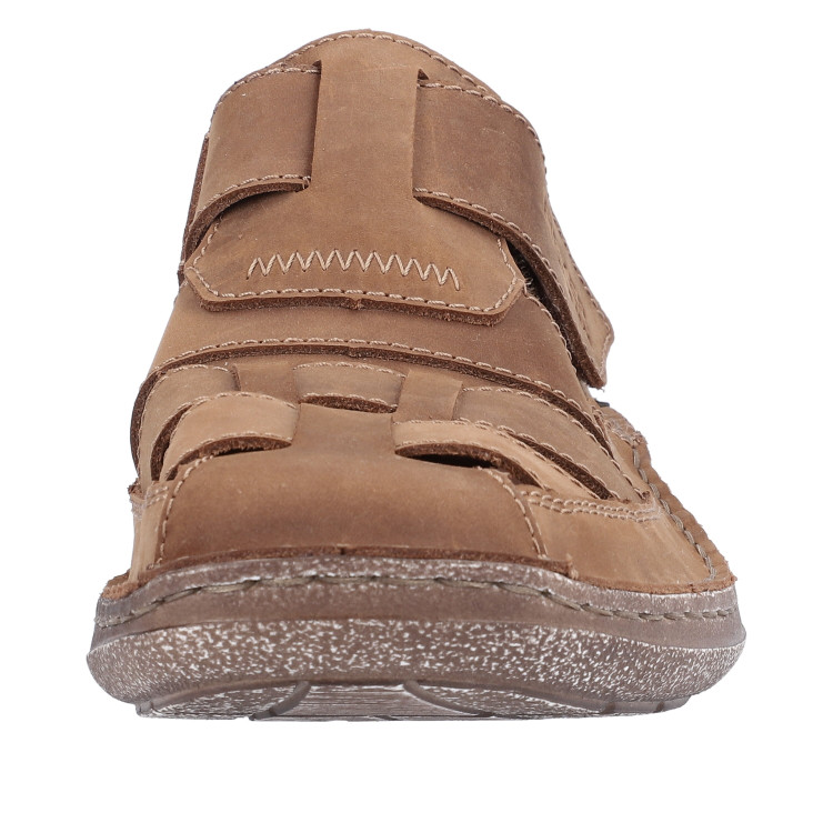 detail pánské polobotky Rieker 03078-25 Hnědá