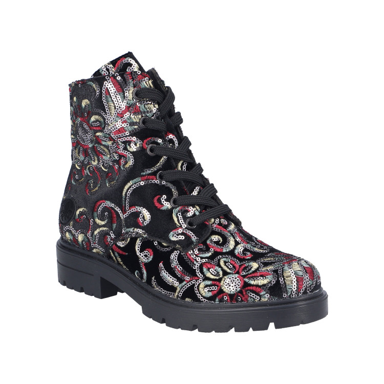detail dámská kotníková obuv Rieker Z2841-90 Multicolor