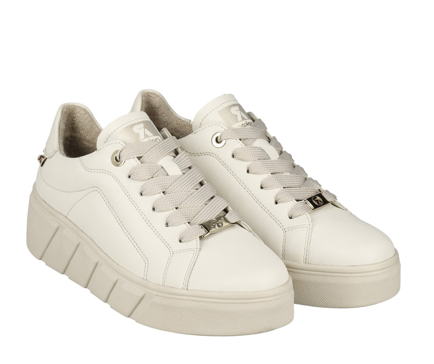 detail dámské sneakers Rieker EVOLUTION W0503-80 Bílá