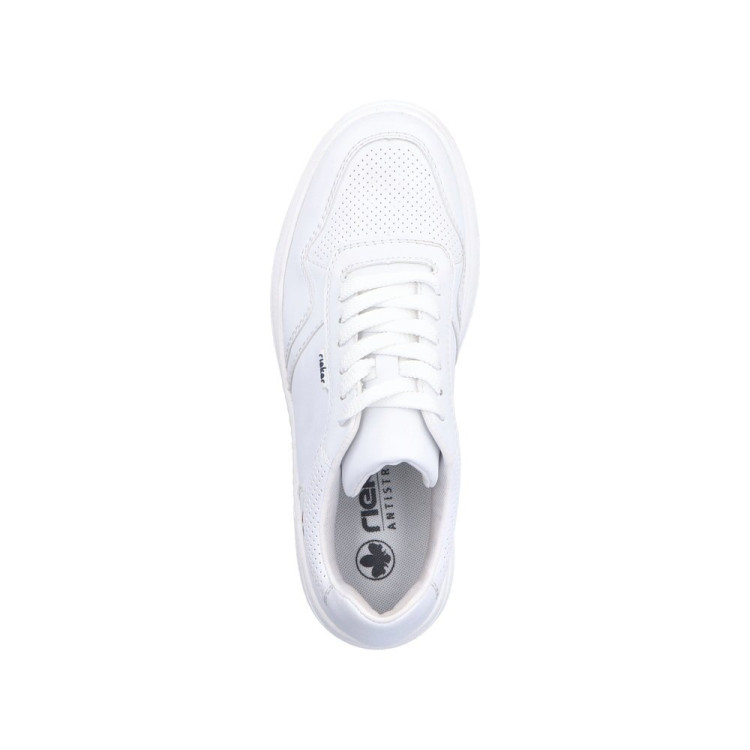 detail dámské sneakers Rieker M7811-80 Bílá