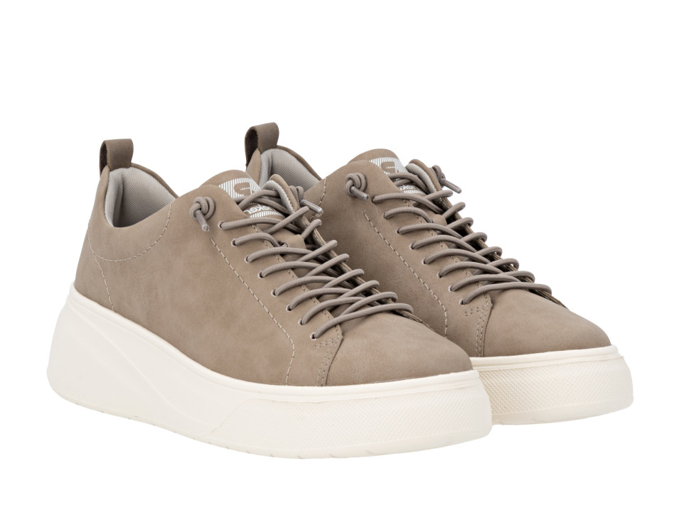 detail dámské polobotky Rieker W2301-20 Béžová
