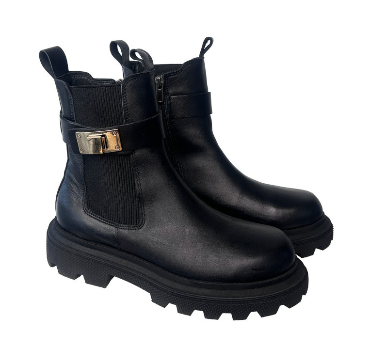 detail dámská kotníková obuv PS VIVIEN 38809 Černá