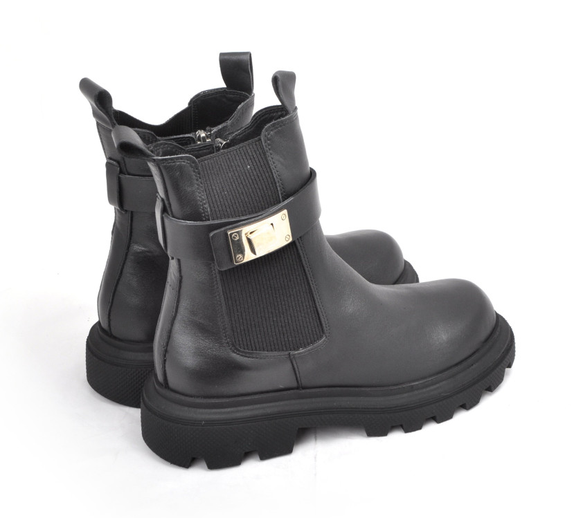 detail dámská kotníková obuv PS VIVIEN 38809 Černá
