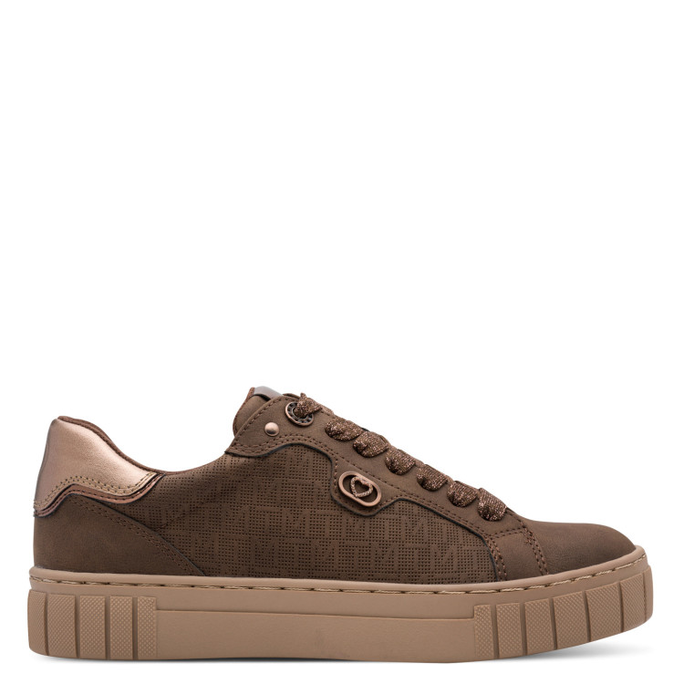 detail dámské tenisky MARCO TOZZI 2-23727-45 353 Hnědá