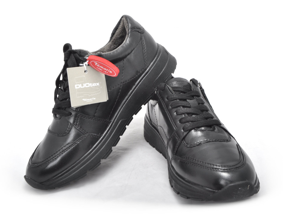 detail dámské tenisky pro halluxy TAMARIS COMFORT 8-83729-41 Černá