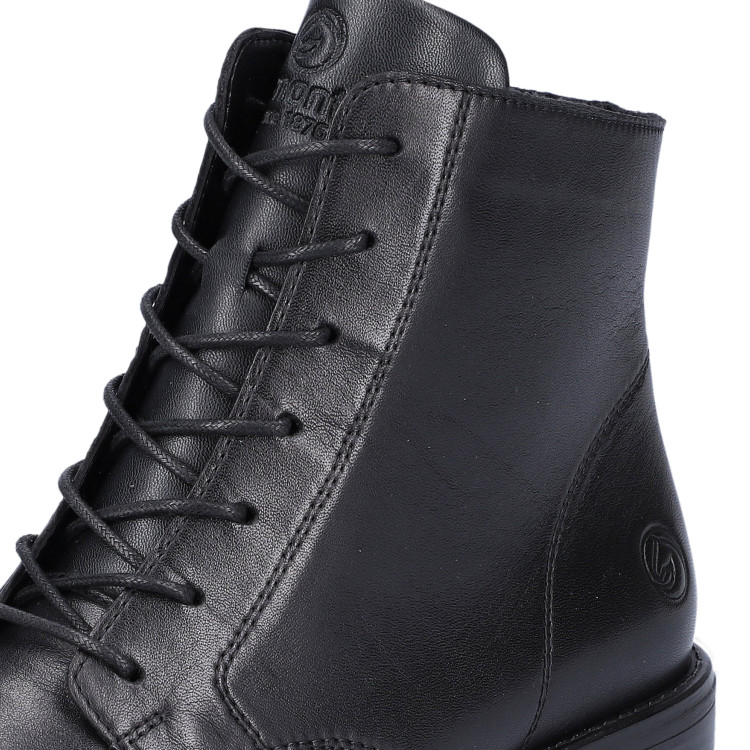 detail elegantní kotníková obuv REMONTE D0F73-01 Černá
