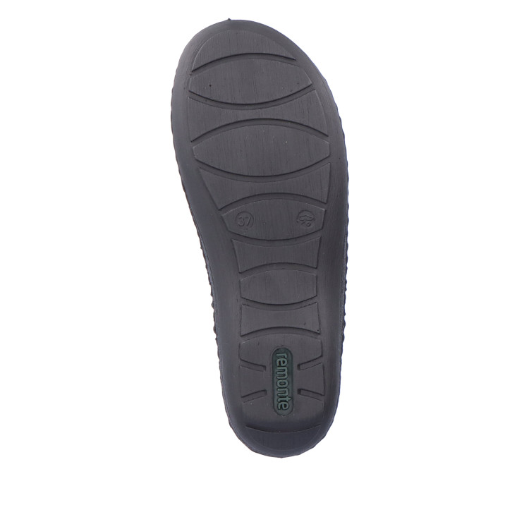 detail dámské pantofle pro halluxy REMONTE D7664-01 Černá
