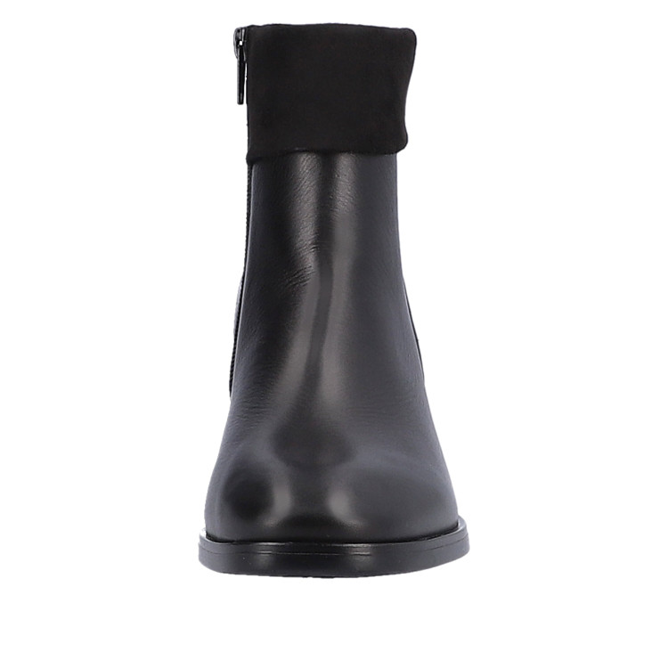 detail elegantní kotníková obuv REMONTE D0V72-01 Černá