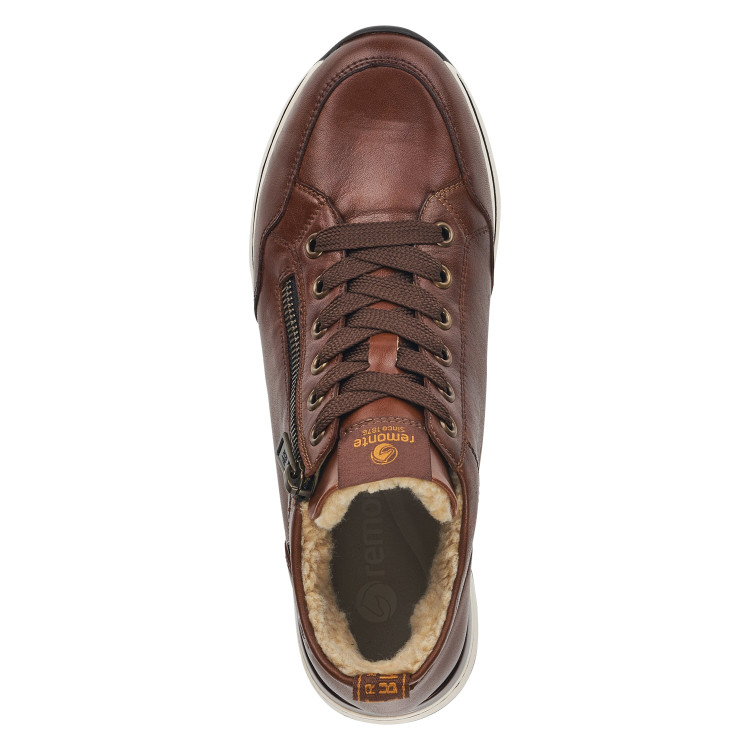 detail elegantní kotníková obuv REMONTE R6770-23 Hnědá