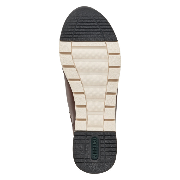 detail elegantní kotníková obuv REMONTE R6770-23 Hnědá